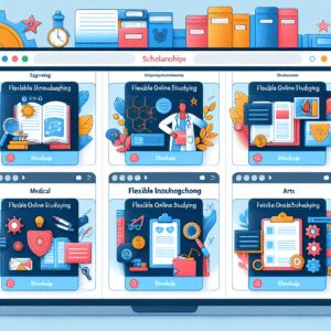Top becas para estudiar en línea con flexibilidad